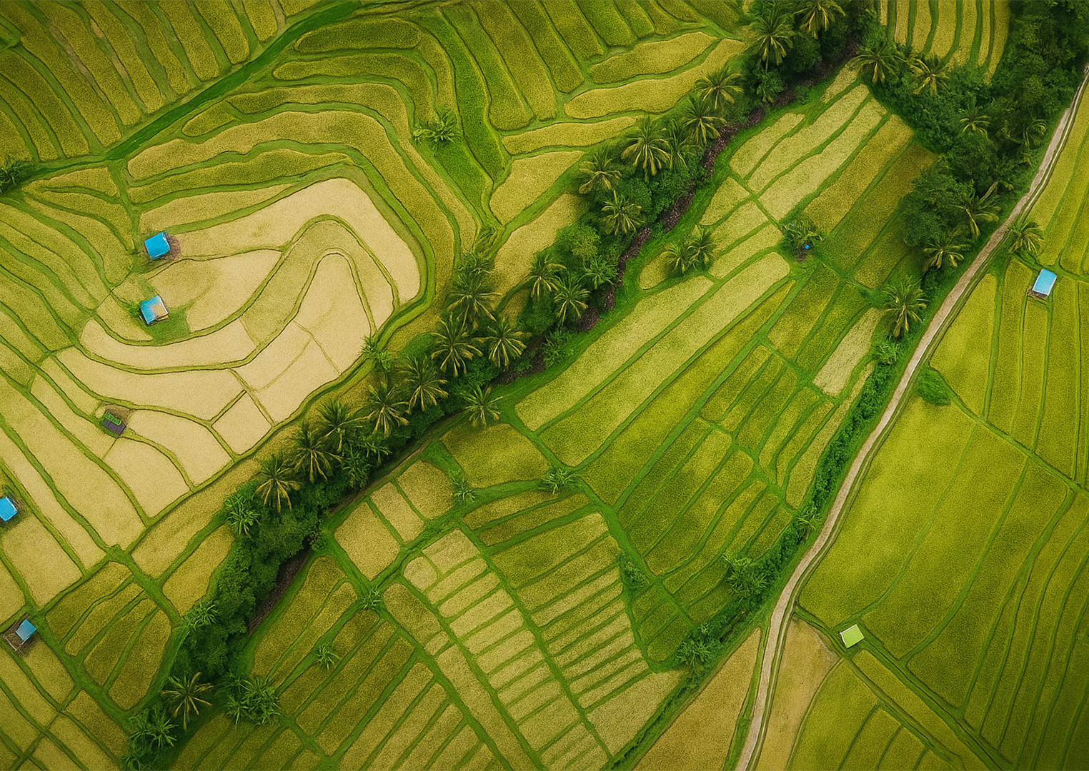 Subak ricefield